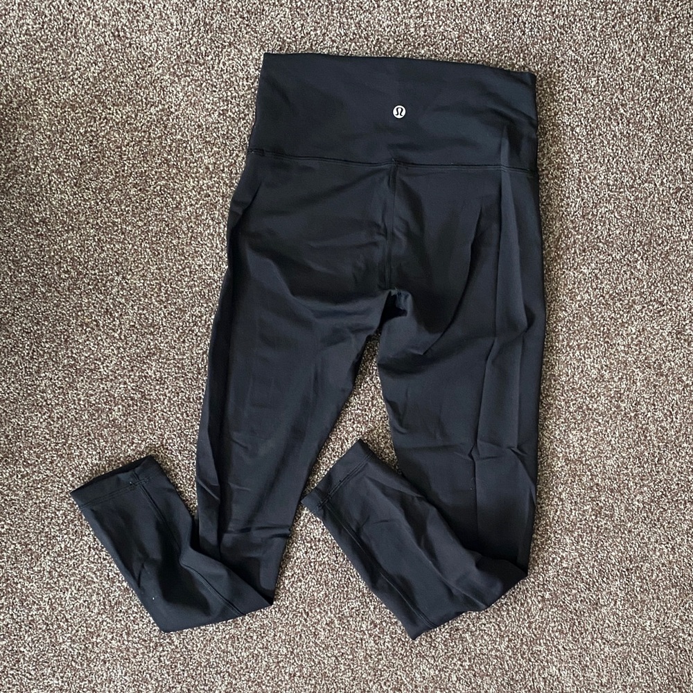 Lululemon Wunder Train Leggings size 6 Black